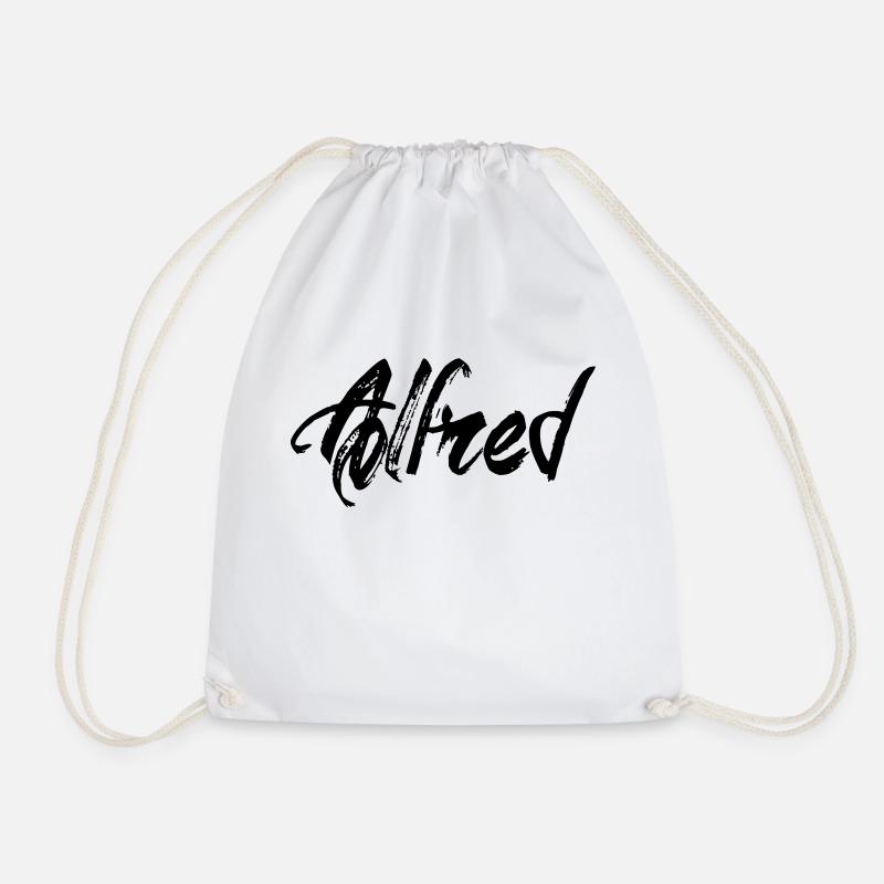 Alfred - Turnbeutel - Weiß