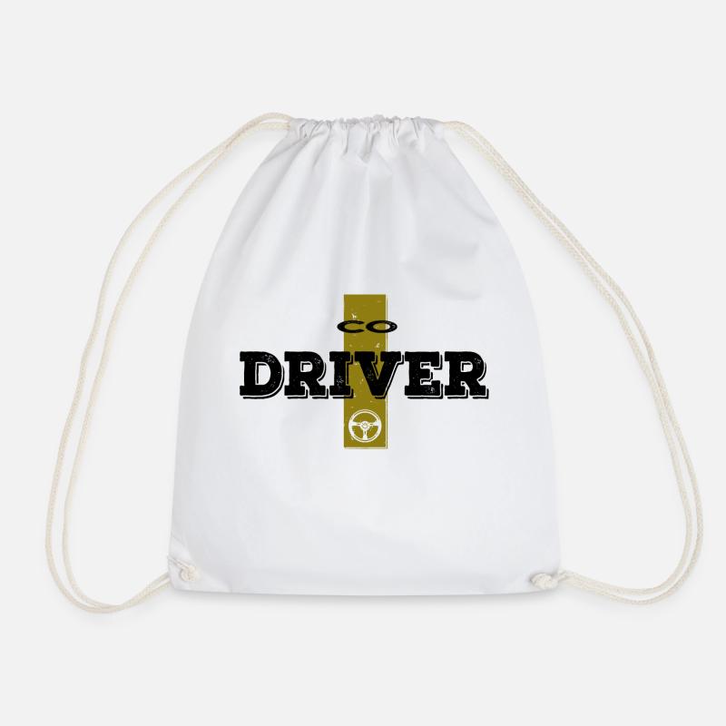 Co Driver - Turnbeutel - Weiß