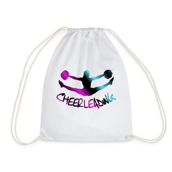 Cheerleading, Cheerleader - Turnbeutel - Weiß - Vorne