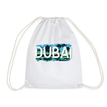 Dubai - Drawstring Bag - white - Front