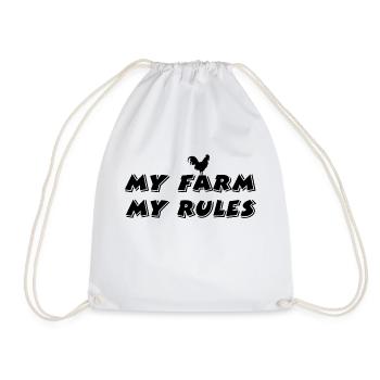Ferme - Sac de sport léger - blanc - Devant