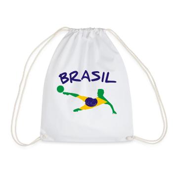 Brazil Football 2022 - Drawstring Bag - white - Front