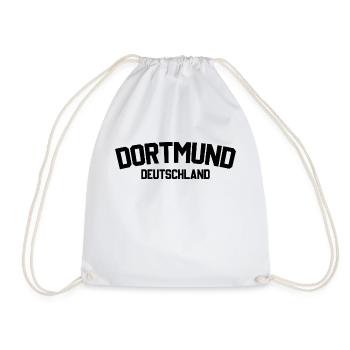 Dortmund - Drawstring Bag - white - Front
