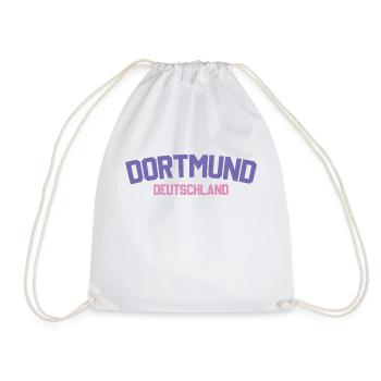 Dortmund - Drawstring Bag - white - Front