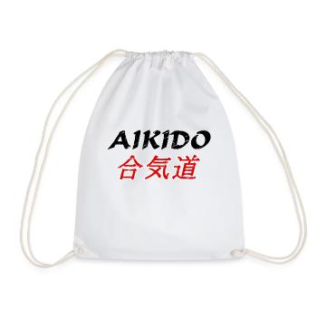 Aïkido - Sac de sport léger - blanc - Devant
