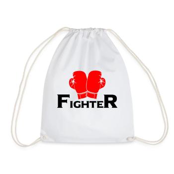combattant - Sac de sport léger - blanc - Devant