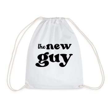 The New Guy - Drawstring Bag - white - Front