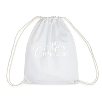Joyeux Noël Famille Noël Joyeux Noël - Sac de sport léger - blanc - Devant