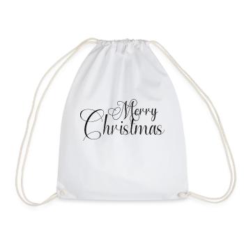 Joyeux Noël Famille Noël Joyeux Noël - Sac de sport léger - blanc - Devant