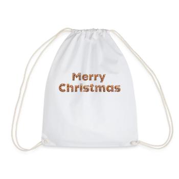 Joyeux Noël - Sac de sport léger - blanc - Devant
