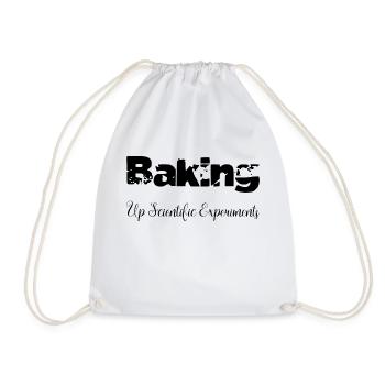 Stem Funny Physics Statement Baking pour les débutants - Sac de sport léger - blanc - Devant