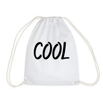 Cool - Turnbeutel - Weiß - Vorne