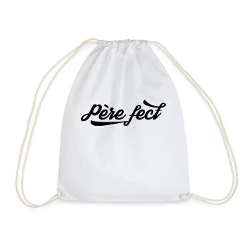 Père-fect Papa Parfait Cadeau Fête des pères - Sac de sport léger - blanc - Devant