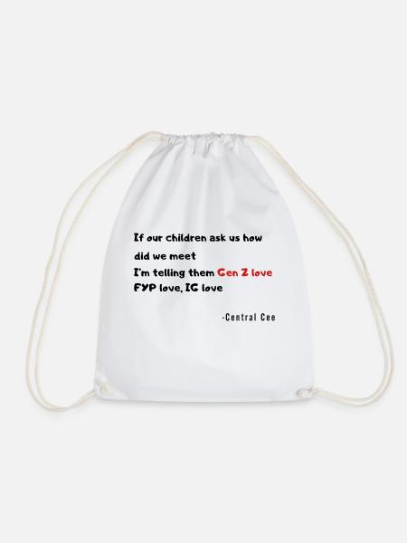 Gen Z love - Turnbeutel - Weiß