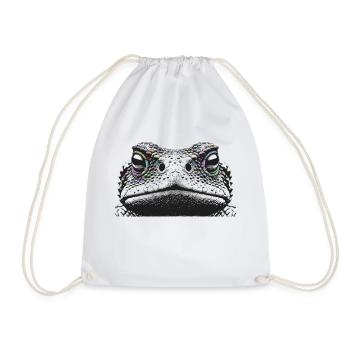 Grenouille - Sac de sport léger - blanc - Devant