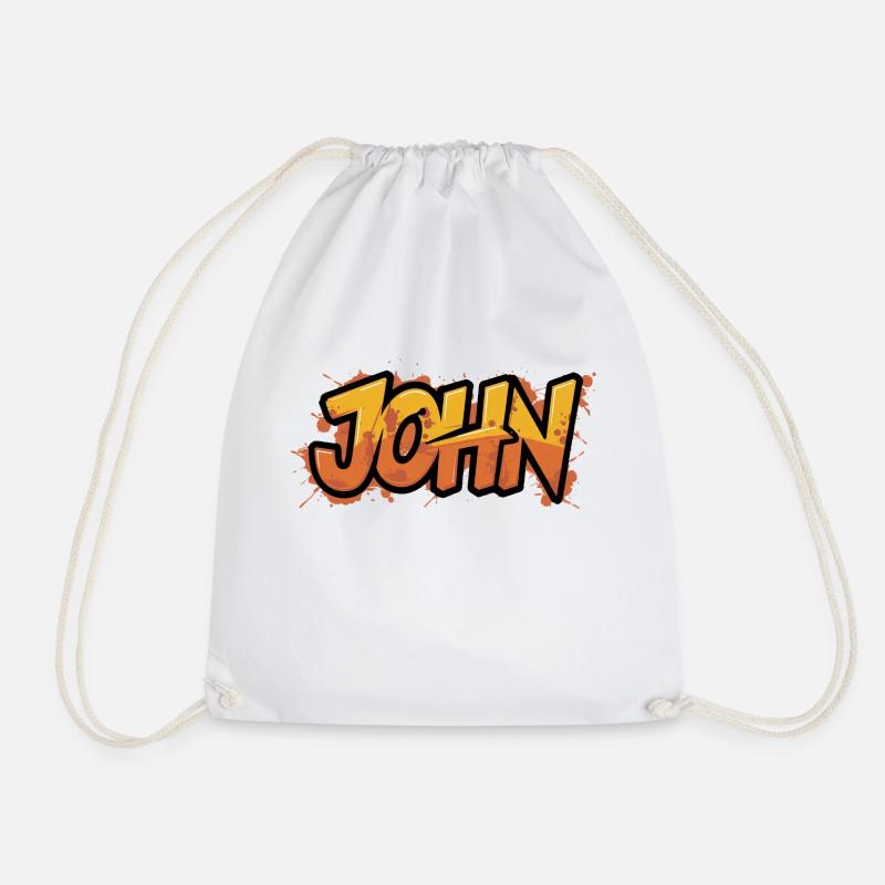John - Turnbeutel - Weiß