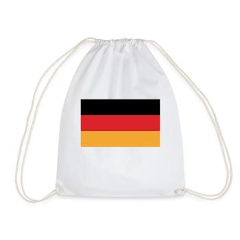 Allemagne - Sac de sport léger - blanc - Devant