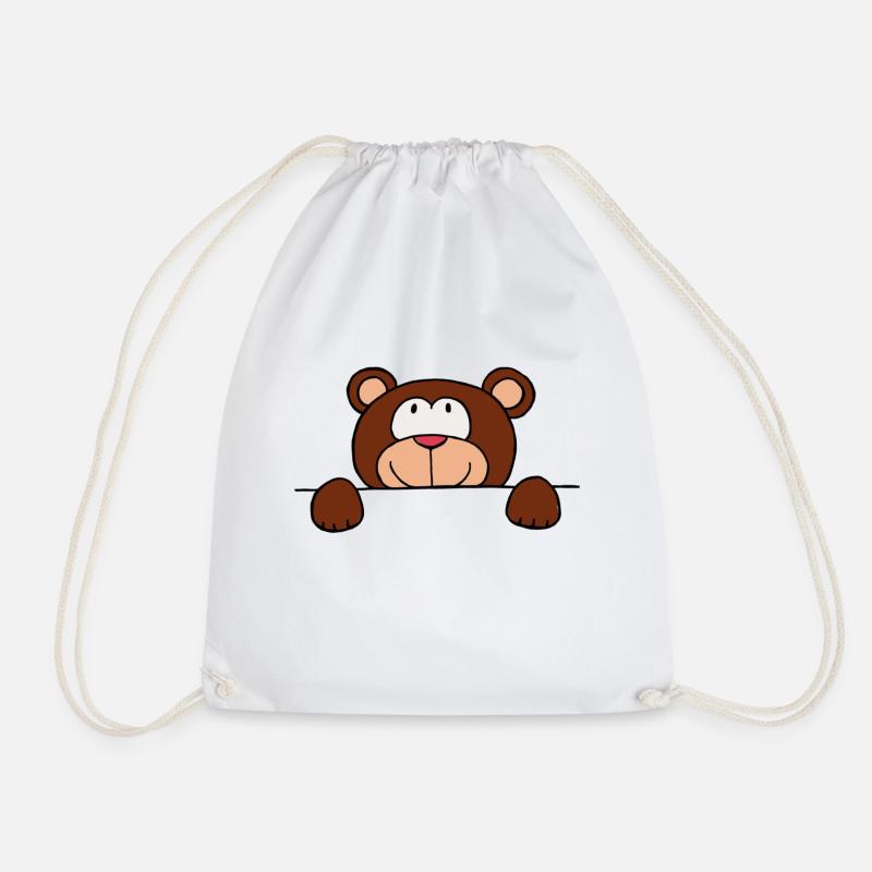 Teddy - Turnbeutel - Weiß
