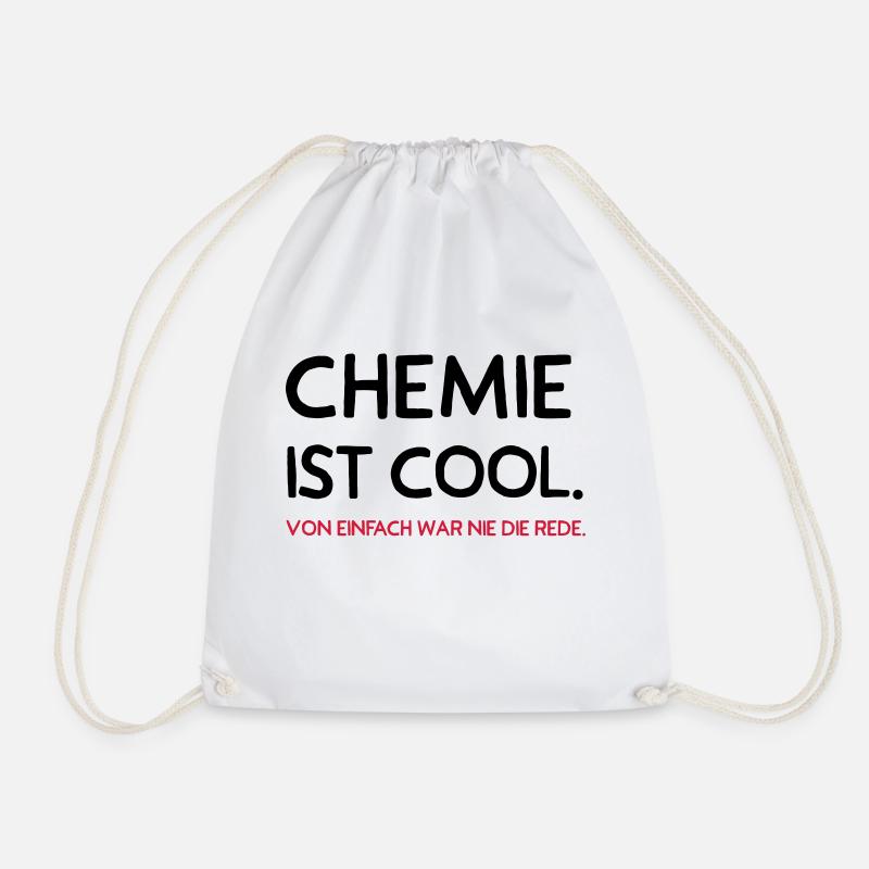 Chemie ist cool - Turnbeutel - Weiß