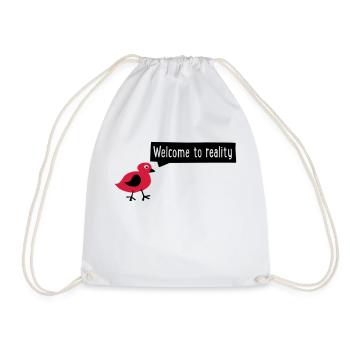 realité - Sac de sport léger - blanc - Devant