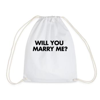 Marry Me - Sac de sport léger - blanc - Devant