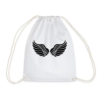 wings_f1 - Sac de sport léger - blanc - Devant