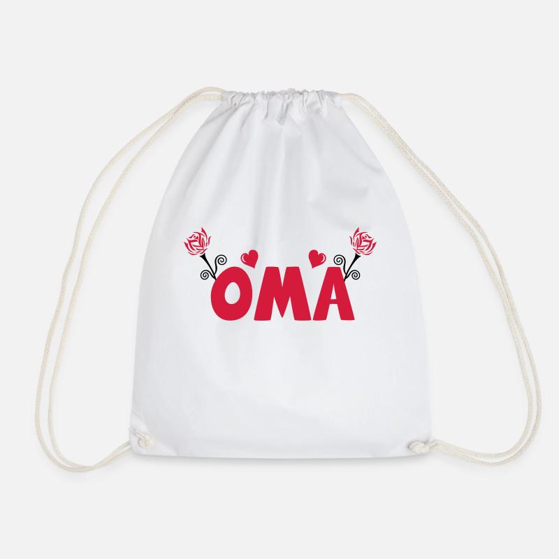 oma - Turnbeutel - Weiß