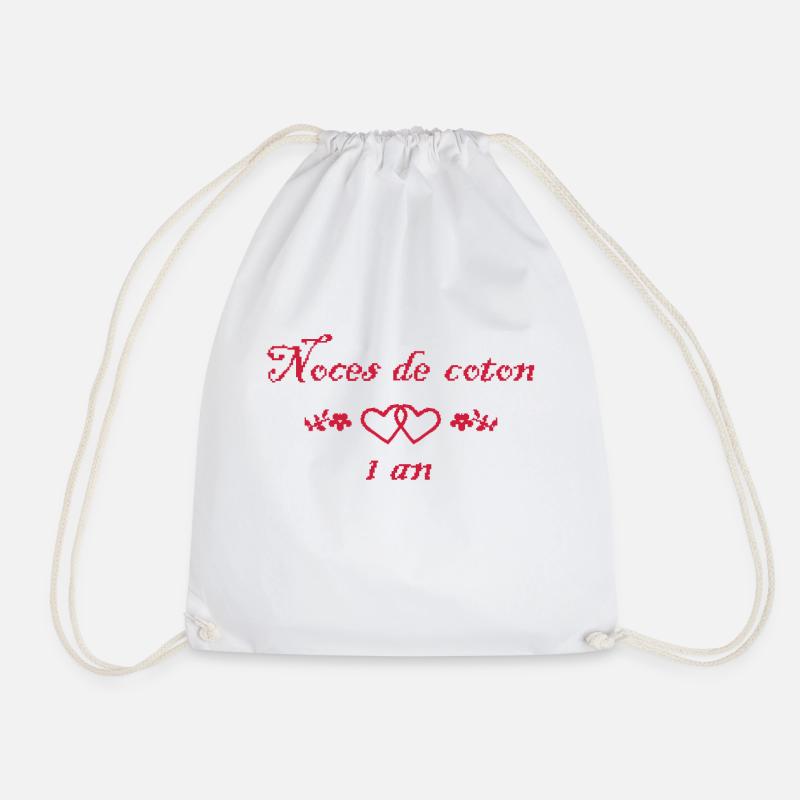 NocesLUI - Sac de sport léger - blanc