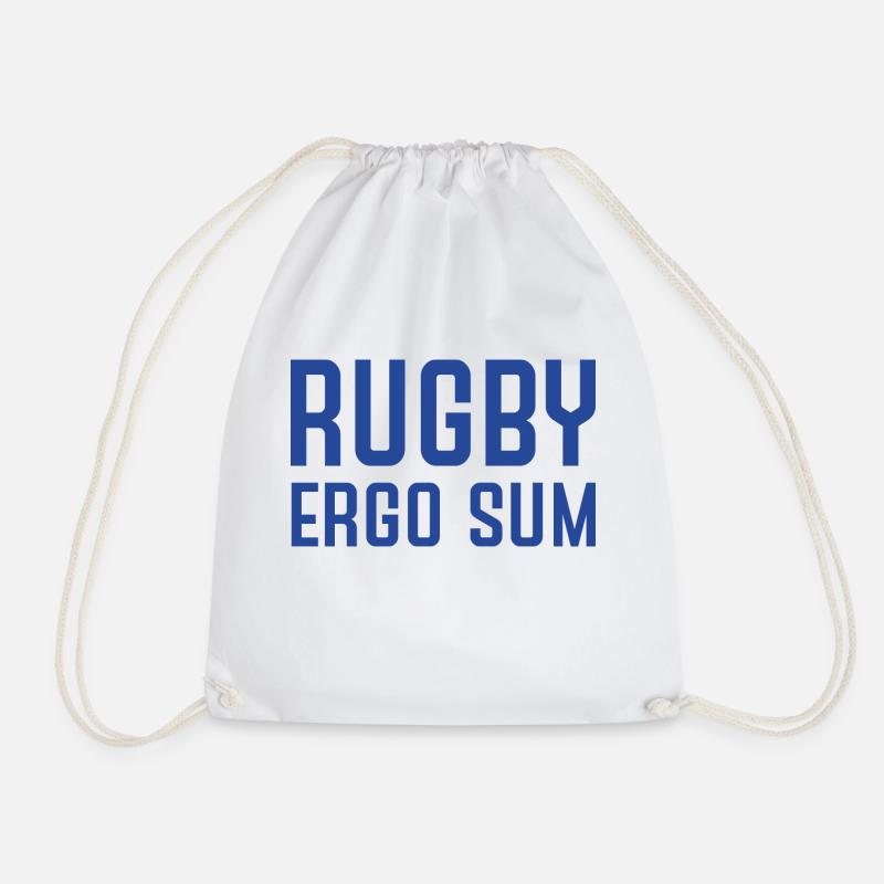 Marplo RugbyergosUM BLU - Turnbeutel - Weiß