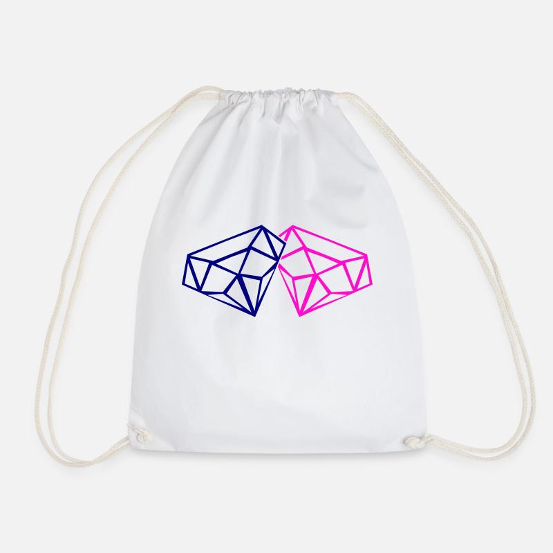 diamonds - Sac de sport léger - blanc