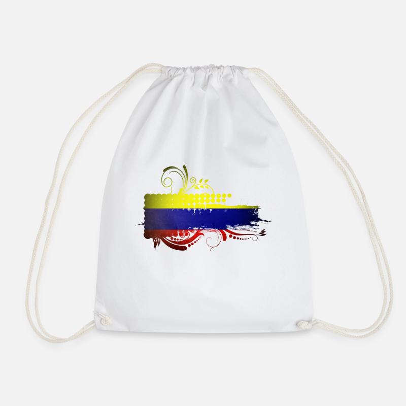 Columbia Vintage - Drawstring Bag - white
