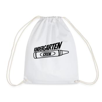 Équipe Kindergarten Crew Wax Crayon - Sac de sport léger - blanc - Devant