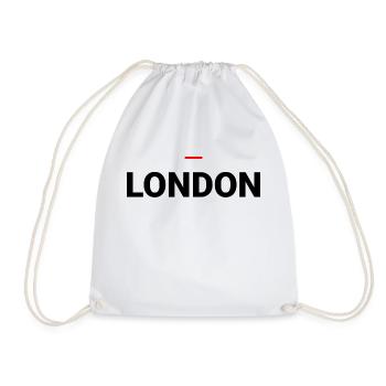 LONDON - Sac de sport léger - blanc - Devant