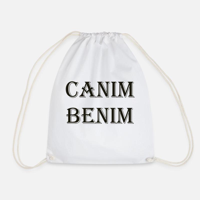 canimbenim1 - Turnbeutel - Weiß