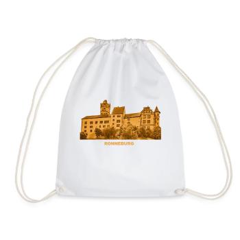 Ronneburg Burg Museum Hessen Altwiedermus - Drawstring Bag - white - Front