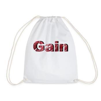 Gain - Turnbeutel - Weiß - Vorne