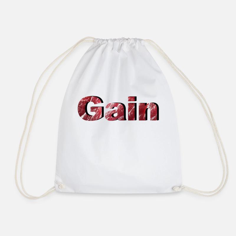 Gain - Turnbeutel - Weiß