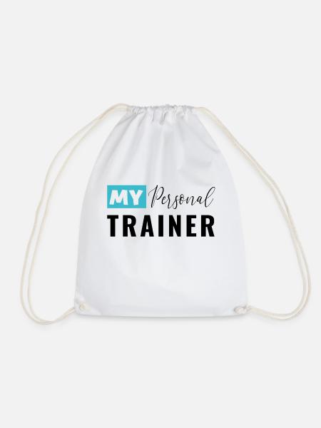 My Personal Trainer - Turnbeutel - Weiß