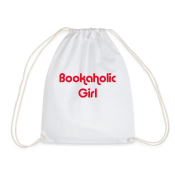 Accro du livre - Sac de sport léger - blanc - Devant