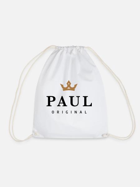Paul - Turnbeutel - Weiß