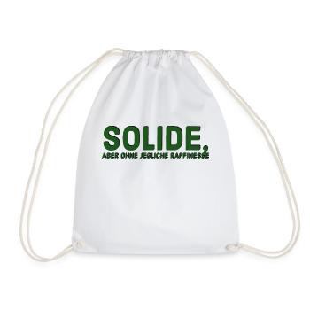 Solide mais dénué de toute sophistication - Sac de sport léger - blanc - Devant