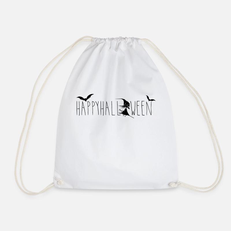 Happy Halloween - Motiv 3 - Turnbeutel - Weiß