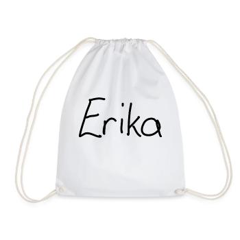 Erika - Turnbeutel - Weiß - Vorne