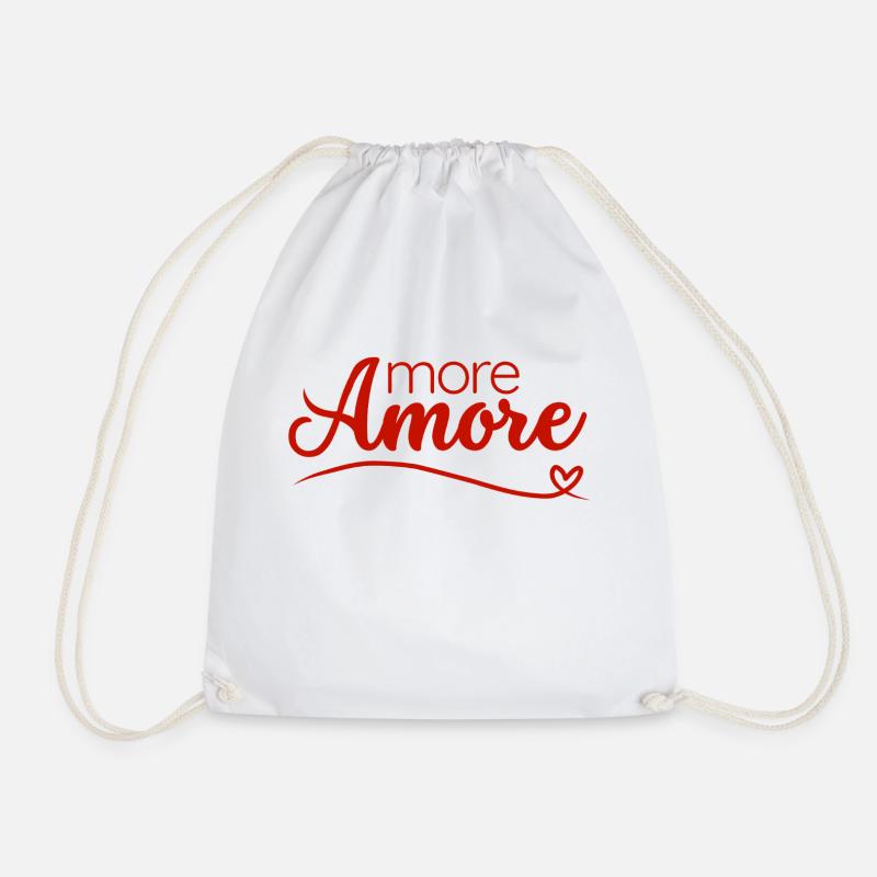 Amore - Turnbeutel - Weiß
