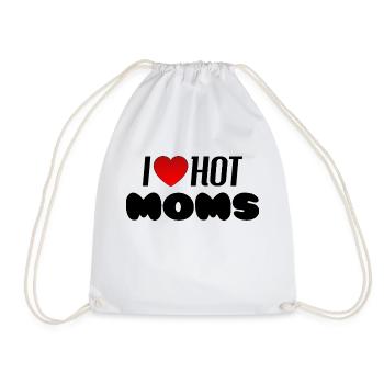 J’adore les mamans sexy - Sac de sport léger - blanc - Devant