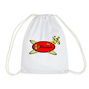 Plombier - Sac de sport léger - blanc - Devant