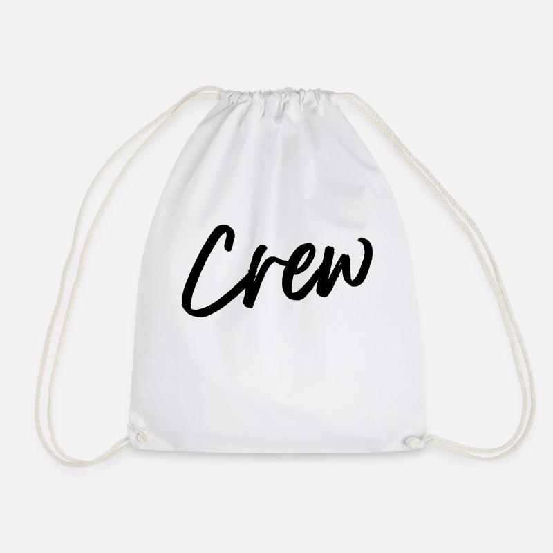 crew - Turnbeutel - Weiß