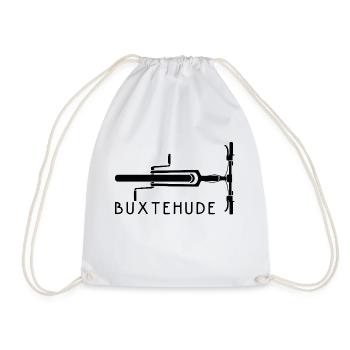 Fahrrad Buxtehude - Turnbeutel - Weiß - Vorne
