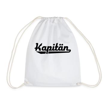 Kapitän - Turnbeutel - Weiß - Vorne