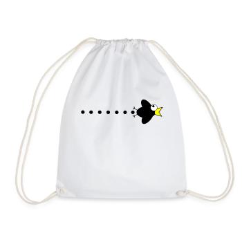 Raven manga - Drawstring Bag - white - Front